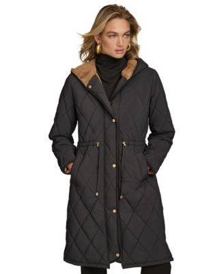 Donna Karan New York - Women's Quilted Zip-Front Anorak