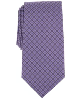 Michael Kors - Men's Lionel Diamond-Pattern Tie
