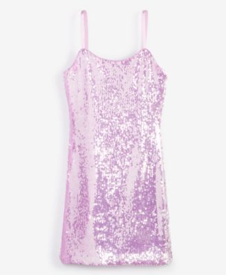With Jules - Big Girls Sleeveless Sequin Bodycon Dress