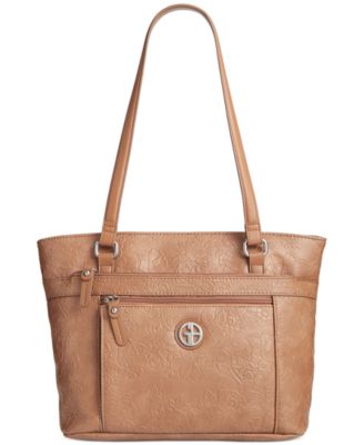 Giani Bernini - Faux Leather Tooling Tote