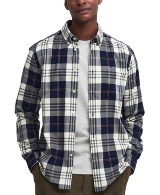 Barbour - Men's Edgar Tailored-Fit Highland Check Button-Down Shirt