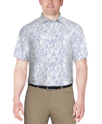 PGA TOUR - Men's Clustered Textured Polo Shirt