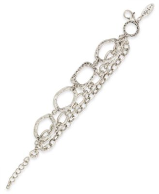 Style & Co - Silver-Tone Chain Bracelet