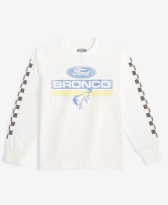 Grayson Threads Kids, The Label - Big Boys Long-Sleeve Bronco Graphic T-Shirt
