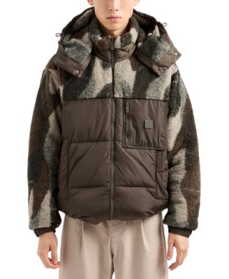 A|X Armani Exchange - Men's Colorblocked Blouson Jacket