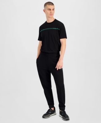 A|X Armani Exchange - Men's Fleece Logo Jogger Pants