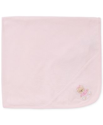 Little Me - Baby Girls' Sweet Bear Blanket