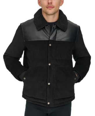 Levi's - Men's Mixed-Media Western Puffer Jacket