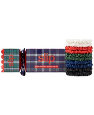 Slip - 10-Pc. Pure Silk Skinny Scrunchie Cracker Set - Maisie