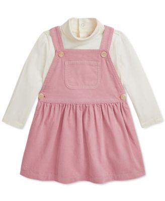 Polo Ralph Lauren - Baby Turtleneck Bodysuit & Corduroy Dress Set