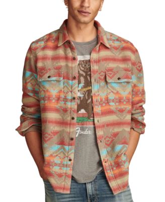 Lucky Brand - Men's Jacquard Humboldt Shirt