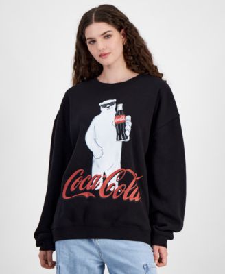 Grayson Threads, The Label - Juniors' Coca-Cola Polar Bear Sweatshirt