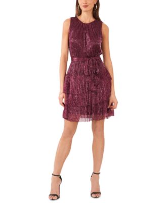 1.STATE - Women's Sleeveless Tiered Mini Dress