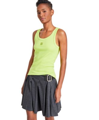 HUGO - Women's Datamia Embroidered Slim Tank Top