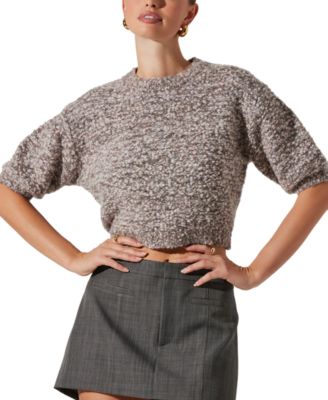 ASTR the Label - Women's Colette Puff-Sleeve Sweater