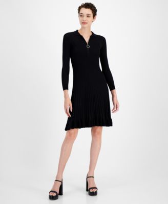 Robbie Bee - Petite Fit & Flare Sweater Dress