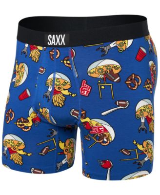 SAXX - Men's Ultra Super Soft Relaxed-Fit Moisture-Wicking Printed Boxer Briefs