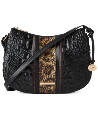 Brahmin - Shayna Kairos Embossed Leather Crossbody Bag