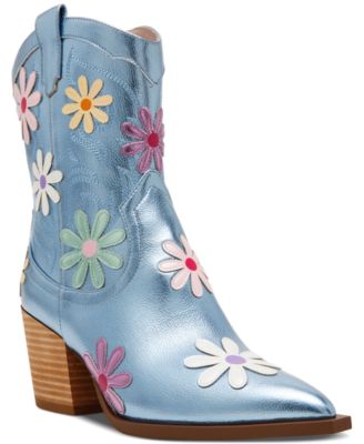 Betsey Johnson - Women's Teddy Daisy Western Booties