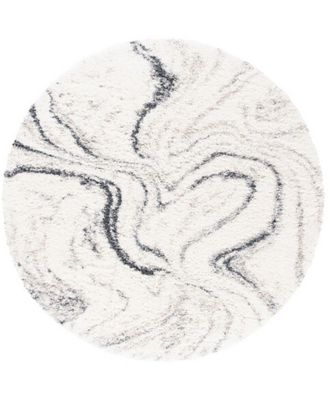 Safavieh - Fontana Shag FNT848A 10'x10' Round Area Rug