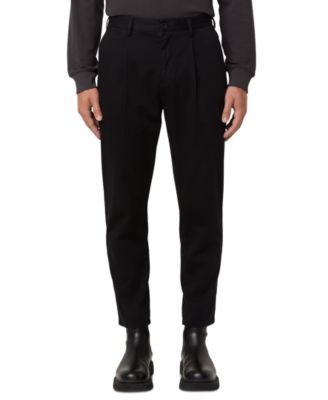 Frank And Oak - Men's Jamie Relaxed-Tapered Fit Cropped Pleated Chino Pants