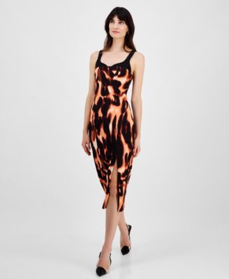 RACHEL Rachel Roy - Alessia Contrast Scuba Crepe Dress