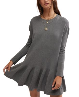 Free People - Women's Time On My Side Mini Sweater Dress