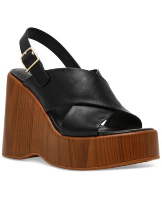 Wild Pair - Women's Twirl Slingback Wedge Sandals