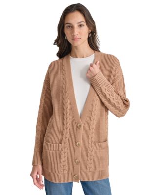 DKNY Jeans - Women's Cable-Knit Cardigan