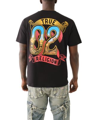 True Religion - Men's Short Sleeve Crewneck Canyon Graphic T-Shirt