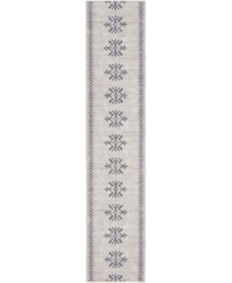 Nicole Curtis - Machine Washable Series 1 SR109 2'2x10' Runner Area Rug