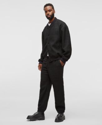 Mode of One - Men's Tweed Bomber Jacket