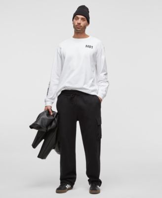 Mode of One - Men's Chase Regular-Fit Fleece Cargo Pants