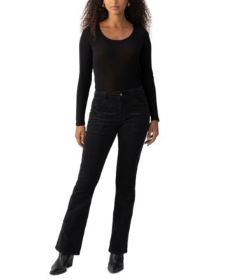 Sanctuary - Women's Hayden Velveteen Bootcut Pants