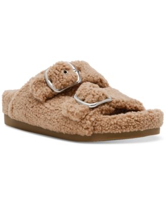 DV Dolce Vita - Women's Aldon Double Strap Cozy Flatform Slide Sandals