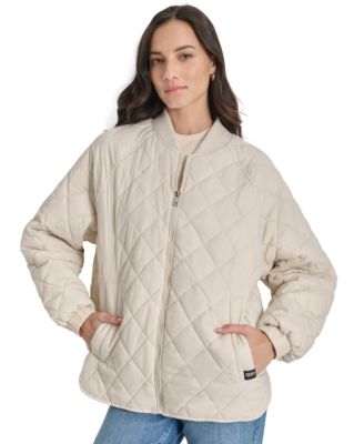 DKNY Jeans - Women's Zip-Front Lightweight Puffer Jacket