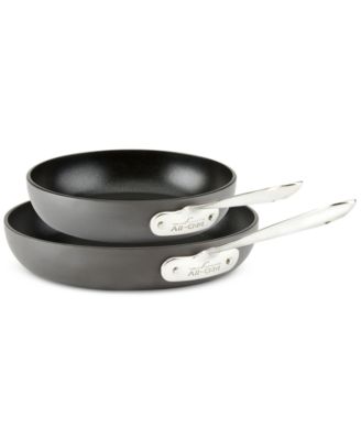 All-Clad - Hard Anodized 8" & 10" Fry Pan Set