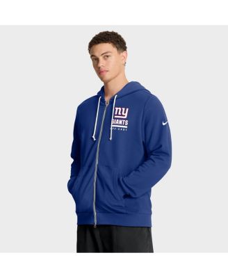 Nike - Royal New York Giants Sideline Standard Issue Utility Player Dri-FIT Full-Zip Hoodie
