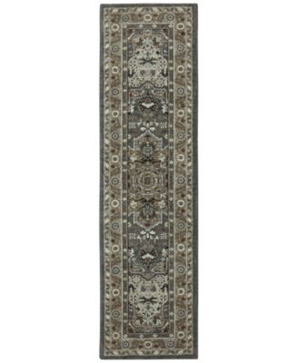 Karastan - Euphoria Rhodes Ash Grey 6'6" x 9'6" Area Rug
