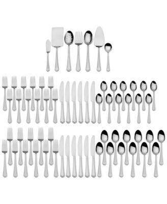 International Silver - 67-Pc. Carleigh Flatware & Hostess Set