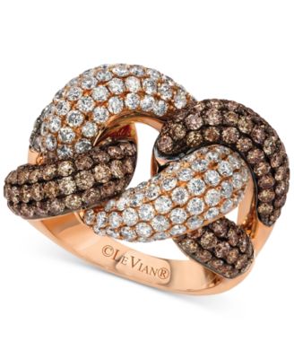 Le Vian - Diamond Knot Ring (3-1/2 ct. t.w.) in 14k Rose Gold