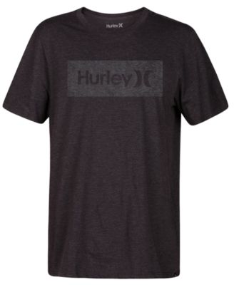 Hurley - Men's One And Only Box Push Logo-Print T-Shirt