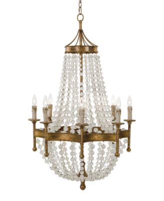 Regina Andrew Design - Frosted Crystal Bead Chandelier