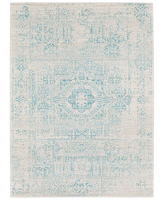 Livabliss - Harput HAP-1026 Teal 5'3" x 7'3" Area Rug