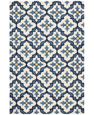 Kas - Harbor Mosaic 3'3" x 5'3" Indoor/Outdoor Area Rug
