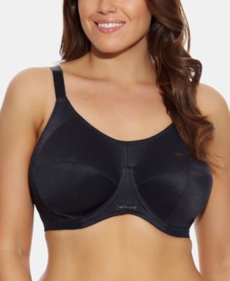Elomi - Women's Plus Size Energise Moisture Wicking Underwire Sports Bra EL8041