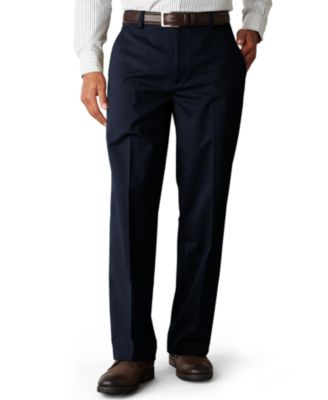 Dockers - Men's Easy Stretch Classic Fit Flat Front Khaki Pants