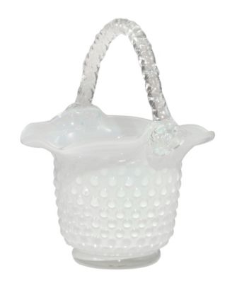 Dale Tiffany - White Basket Sculpture