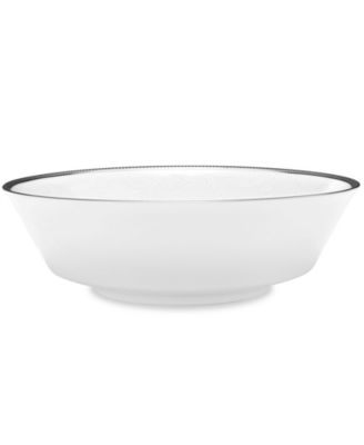 Noritake - Regina Platinum Large Round Vegetable (Salad Bowl), 40 Oz.