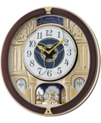 Seiko - Melodies in Motion Wood-Tone Wall Clock